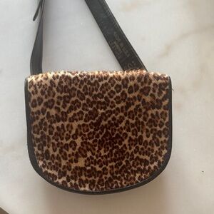 Leopard Print Crossbody Bag
